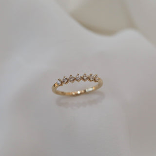 0.21 Half Eternity Moissanite Wedding Band