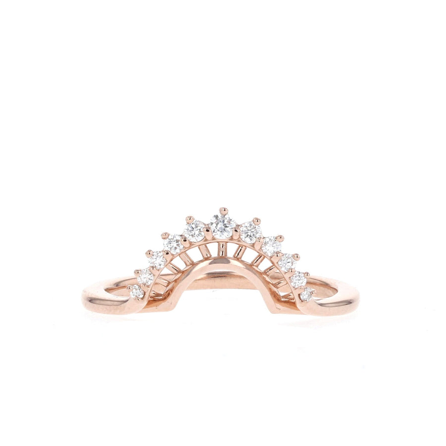 0.84 CT Oval Cut Double Halo Moissanite Bridal Ring Set - Barbara Maison 