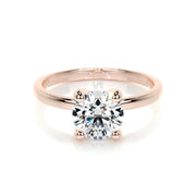 1.50 CT Round Solitaire CVD E/VVS2 Diamond Engagement Ring - Barbara Maison 