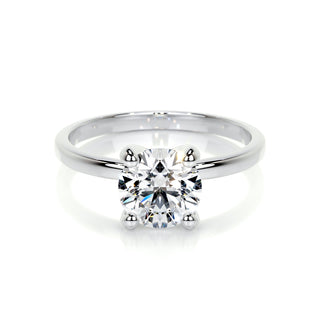 1.50 CT Round Solitaire CVD E/VVS2 Diamond Engagement Ring - Barbara Maison 