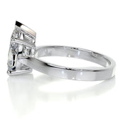 2.0 CT Round Solitaire CVD E/VS2 Diamond Engagement Ring - Barbara Maison 
