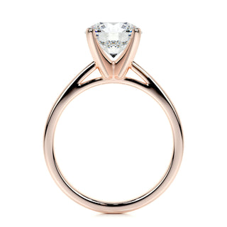 2.0 CT Round Solitaire CVD H/VS2 Diamond Engagement Ring - Barbara Maison 