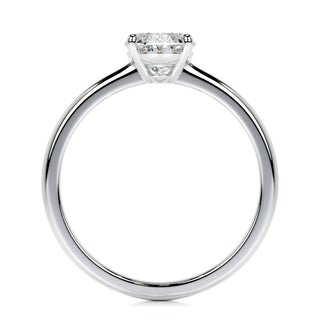 1.0 CT Oval Solitaire CVD E/VS2 Diamond Engagement Ring - Barbara Maison 