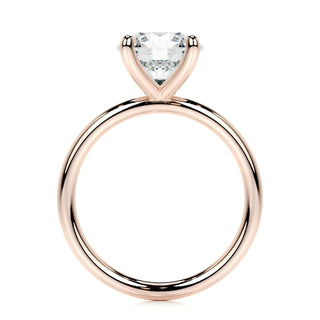 2.0 CT Round Solitaire CVD E/VS2 Diamond Engagement Ring - Barbara Maison 