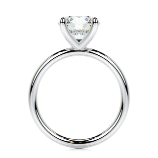 2.0 CT Round Solitaire CVD E/VS2 Diamond Engagement Ring - Barbara Maison 