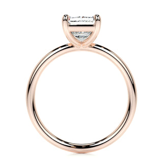 2.0 CT Radiant Solitaire CVD E/VS2 Diamond Engagement Ring - Barbara Maison 