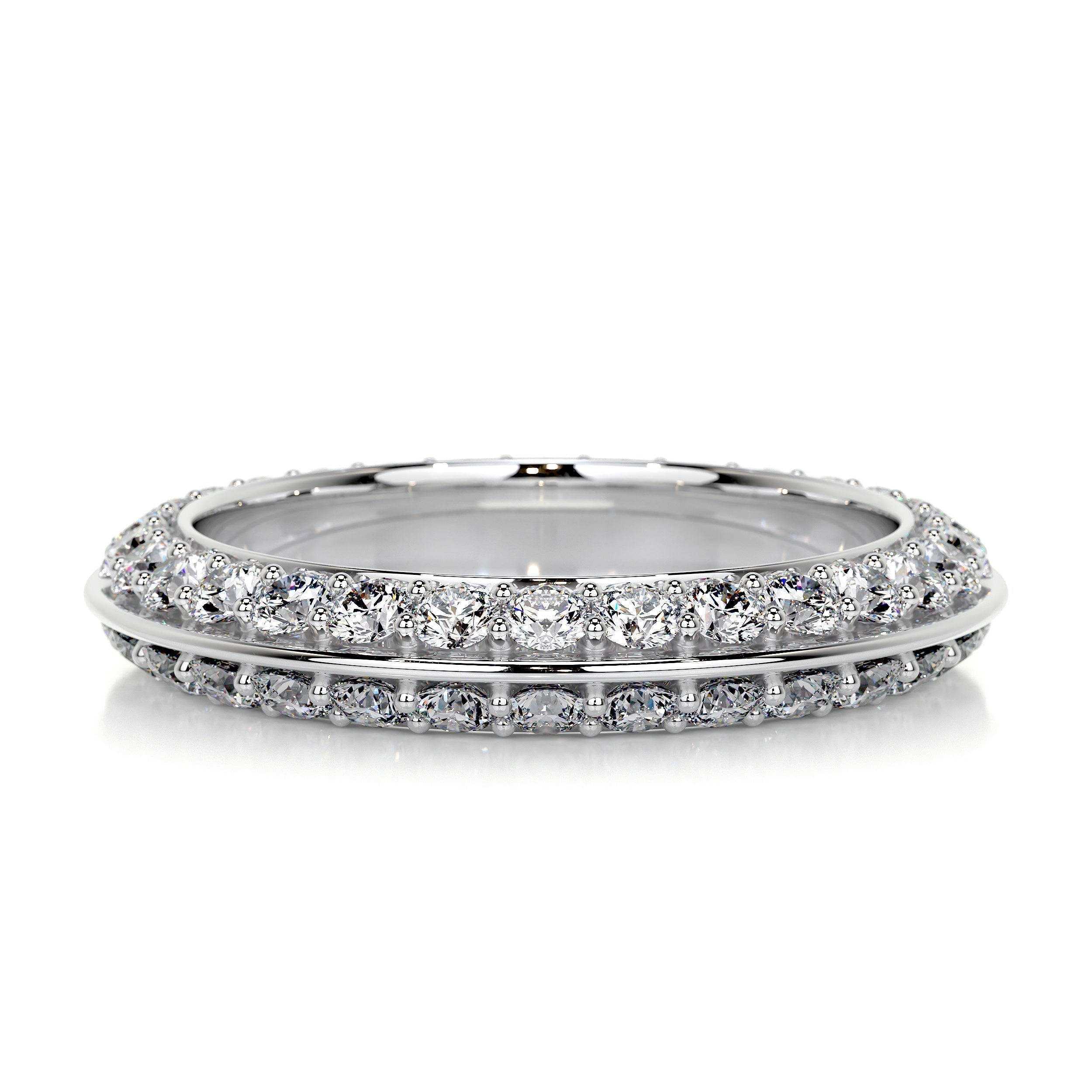0.5ct Round EF- VVS Diamond Full Eternity Wedding Band