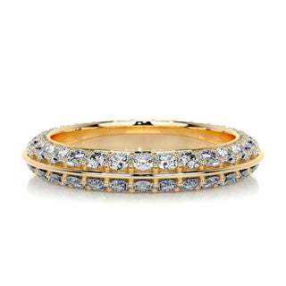 0.5ct Round EF- VVS Diamond Full Eternity Wedding Band