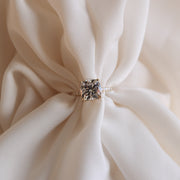 0.96-2.54 CT Cushion Cut Solitaire Pave Moissanite Engagement Ring - Barbara Maison 