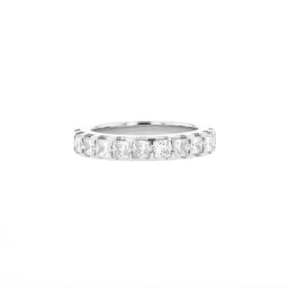 1.36 CT Princess Cut Half Eternity Moissanite Wedding Band - Barbara Maison 