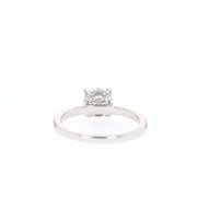 0.88 - 1.35 CT Round Cut Solitaire Moissanite Engagement Ring - Barbara Maison 