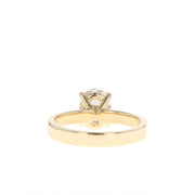 0.84 CT-2.72 CT Oval Cut Solitaire Engagement Ring - Barbara Maison 