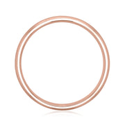 Brushed Finish Classic Men's Wedding Band - Barbara Maison 