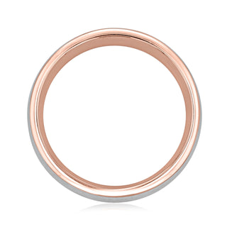 Brushed Finish Classic Wedding Band For Men - Barbara Maison 