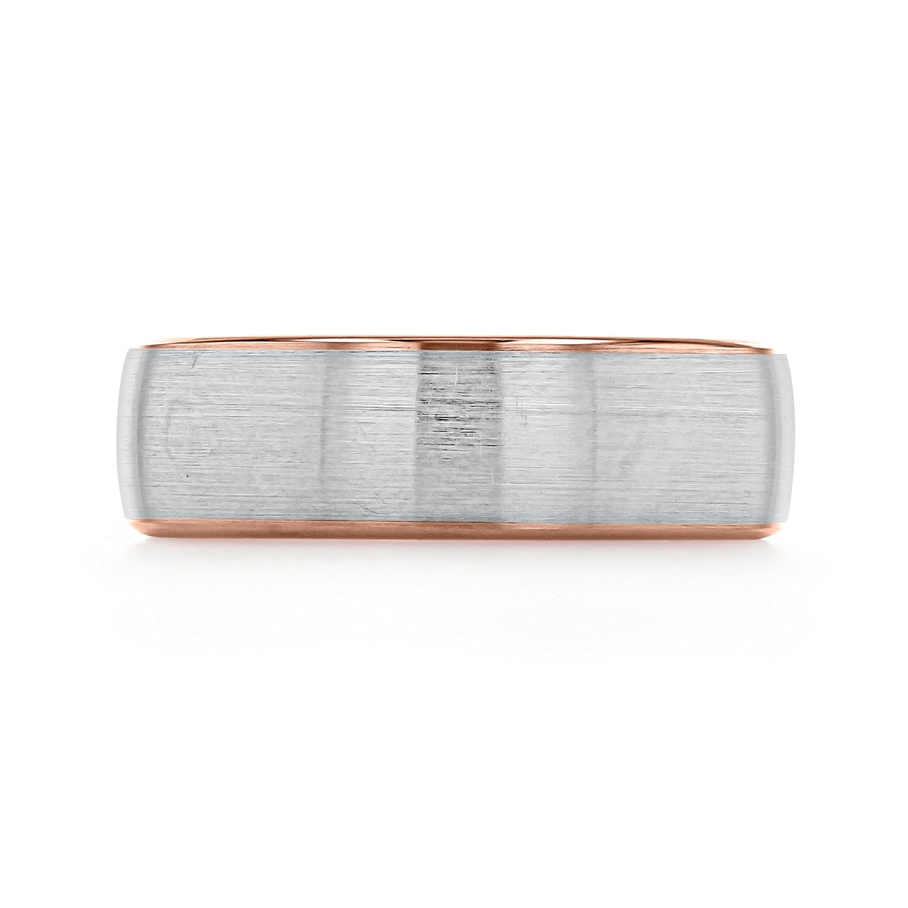 Brushed Finish Classic Wedding Band For Men - Barbara Maison 