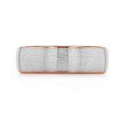 Brushed Finish Classic Wedding Band For Men - Barbara Maison 