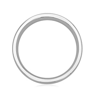 Men's Brushed Finish Classic Wedding Band - Barbara Maison 