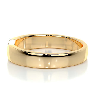 Polished Finish Classic Men's Wedding Band - Barbara Maison 