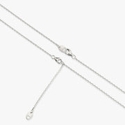1.0 TCW Oval CVD F/VS Diamond Necklace - Barbara Maison 