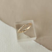 Moissanite Wedding Band