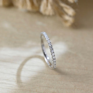 0.20 CVD Diamond Full Eternity Wedding Band