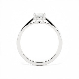 0.82 CT Oval Solitaire G/VS2 Diamond Engagement Ring - Barbara Maison 