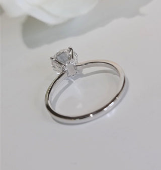 1.20 CT Round Cut Solitaire G/VS1 Lab Grown Diamond Engagement Ring - Barbara Maison 