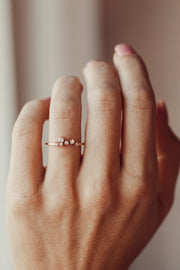 0.22 Cluster CVD EF/VVS Diamond Wedding Band