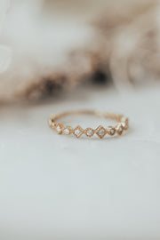 0.14 Half Eternity CVD EF/VVS Diamond Wedding Band