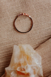 Marquise Swirl CVD EF/VVS Diamond Wedding Band