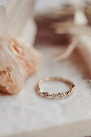 0.21 Fancy Style CVD EF/VVS Diamond Wedding Band