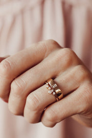 0.22 Cluster CVD EF/VVS Diamond Wedding Band