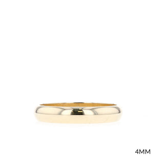 Polished Finish Classic Men's Wedding Band - Barbara Maison 