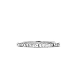 0.15 Half Eternity Moissanite Wedding Band